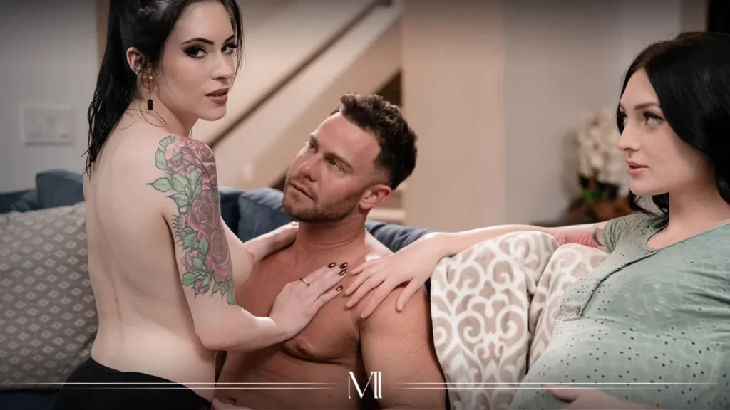 [ModernDaySins] Anna de Ville & Charlotte Sins - Pregnant Couple’s Depraved Cravings