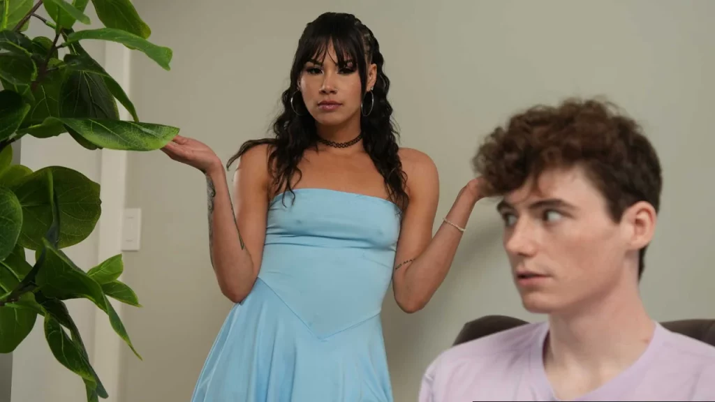 [MySistersHotFriend] Cute co-ed Ari Alectra may suck at chess but not at sucking cock