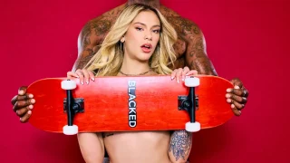 [Blacked] Dylan Moore – Petite Blonde Squirts All Over His BBC