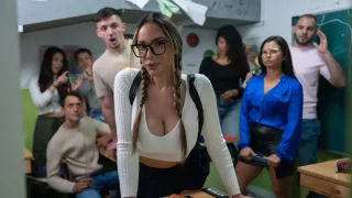 [LatinaMilf] Ester Ana – Classroom Oral Exam