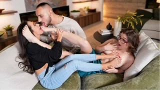 [LoveHerFilms] Leana Lovings, Freya Von Doom – Three is Better Than One