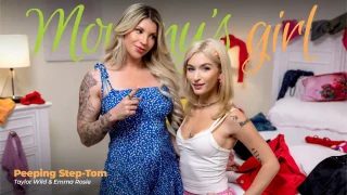 [MommysGirl] Emma Rosie, Taylor Wild – Peeping Step-Tom