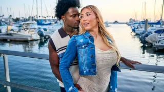 BlackedRaw – CyberDoll Throats A BBC During Debut