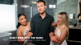 [NuruMassage] Summer Kline, Summer Col – Early Bird Gets The Nuru