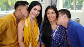 [MomSwap] Venus Valencia, Viva Athena – Family Tradition: You Are 18 Now, We Have to Teach You How to Fuck